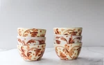 Vietri Cereal Bowls- Set Of 6- Fine Hand Painted Arabesco Style Earthenware. Fixed Price $94.49.