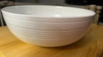 Lenox Tin Can Alley Large Serving Bowl 3.5"H 10"DIAMETER; 96 Oz Capacity. Fixed Price $30.00.