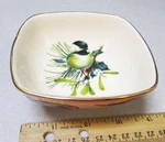 Lenox Winter Greeting Chickadee Dipping Bowl, American By Design, Nice Condition. Fixed Price $14.99.