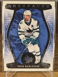 2023-24 Upper Deck Artifacts Erik Karlsson Light Blue Steel /85 #73 Sharks. Fixed Price $6.53.