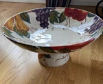 Tabletops Unlimited Ceramica Classica Venetian Fruit Bowl Hand Painted. Fixed Price $45.00.