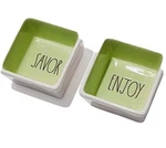 New In Box Rae Dunn Savor And Enjoy Bowls Retails $40. Fixed Price $29.00.
