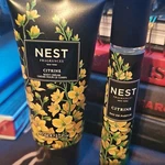 Nest Fragrances Citrine Hydrating Paraben-free Body Cream & Eau De Parfum Set. Fixed Price $20.00.