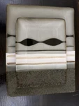 2 Pcs Sango Prelude Black 4508 Rectangular Salad Plates. Fixed Price $29.99.