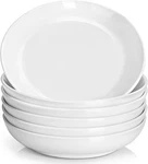 Yhy 7.8'' Pasta Bowls For Small Portions, 22 Ounce Salad White Plates Set. Fixed Price $32.91.