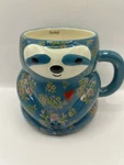 Sylvia The Sloth, Folk Art, Natural Life, Coffee Mug, 456, Dishwasher Safe. Fixed Price $16.95.