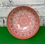 Vintage Gracie China 6" Cereal Bowl Coastal Imports Pink Floral Footed Soup. Fixed Price $16.95.