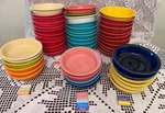 Fiesta Classic Rim 6 7/8" Cereal Bowl Sold Individually Not Colors Pictured. Fixed Price $8.00.