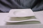 Maxwell & Williams White Basics Motion Dinner Plate Soup Bowl Square. Fixed Price $22.99.