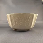 Vtg Lenox Arcadia Collection 1979 Cream Floral Gold Rimmed Square Candy Dish. Fixed Price $30.00.