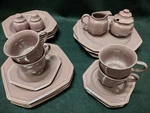 Mikasa English Chintz Lilac Haze C6104 Dinner Set - 25 Pieces Great Condition. Fixed Price $129.95.