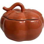 Matceramica Orange Pumpkin Shaped Crock Bowl With Lid Portugal. Fixed Price $11.99.