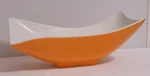 Get Flare Serving Bowl Sunset Orange Mcm Melamine Microwave Safe 1.9 Quart. Fixed Price $19.99.