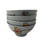Disney Winnie The Pooh & Friends Soup Cereal Rice Bowl Daisy Chain Set Of 4 New. Fixed Price $25.00.