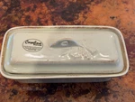 Casafina Stone Madeira Harvest Butter Dish 1ST Quality Retired Sage Color. Fixed Price $49.95.