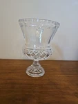 Badash Crystal Large Vase 24% Lead Trophy Cut Poland Garland Bowl. Fixed Price $49.00.