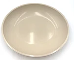 Vintage Delfin Steelite Melamine Sandshell Beige Oval Serving Bowl 13"X11" Large. Fixed Price $15.95.