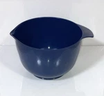 Dansk Gourmet Design Navy Blue Melamine 8 Cup Mixing Bowl With Spout & Handle. Fixed Price $8.99.