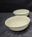 Mikasa Italian Countryside Fruit Bowls Set Of 2 -5 1/4 ". Fixed Price $19.95.