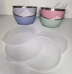 4 Pack Elk And Friends Stainless Steel Bowls With Silicone Sleeve For Babies &. Fixed Price $27.95.