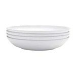 Mikasa Delray Bone China Pasta Bowls 9" Round (set Of 4), White. Fixed Price $70.88.