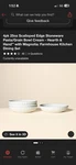 4PK 25OZ Scalloped Edge Stoneware Pasta/grain Bowl Cream - Hearth & Hand. Fixed Price $23.99.