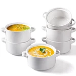Delling 6 Pack Soup With Handles, 24 Oz Large Serving Set,. Fixed Price $46.18.