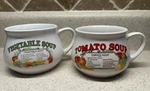 Dat Do-it Soup Recipe Tomato Vegetable Bowl Set Kitchen. Fixed Price $19.99.