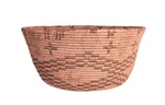 Apache Bowl Basket Ca. 1920 6.875" X 14.375" Hand Coiled Large. Fixed Price $1438.00.