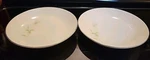 Set Of 2 Salad Bowls 7 3/4" Executive House Fine China - Cindy Pattern. Fixed Price $15.00.