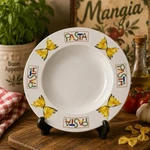 Studio Nova Pasta Power Plate TG103 Farfalle Italian Mikasa Euc 12 1/2 Italy. Fixed Price $15.00.