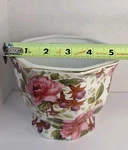 Antique Reflections By I. Godinger & Co Floral Roses Planter Vintage Beautiful. Fixed Price $28.00.