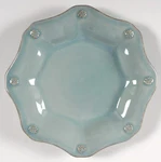Juliska Ice Blue B&t Scallop Dessert Plate, Set Of 4, Rare!! Jdss/ib. Fixed Price $169.99.