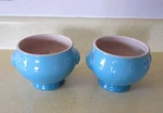 Le Creuset Heritage Lion Head 20OZ Soup Bowl In Blue Ombr (set Of Two). Fixed Price $45.00.
