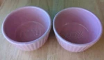 Set Of 2 Chantal Ramekins Pink Valentine Stoneware. Fixed Price $14.99.
