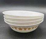 Corelle Butterfly Gold Set Of Cereal Bowls 6 1/4" Diameter. Fixed Price $20.49.