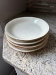 Vietri Cucina Fresca Crema Pasta Bowls/plates Set Of 4 Made Italy. Fixed Price $65.00.