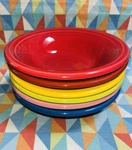 New Mix Set 6 Stacking Cereal 11 Oz Fruit Bowls Fiestaware Free Shipping. Fixed Price $68.99.
