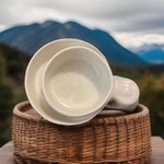 Vtg Robert Weiss Ceramics Sm 77 Soup And Cracker Bowl Speckled 1012 Vintage. Fixed Price $29.80.