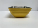 Vollrath 18-8 Stainless Steel 1.8 Quart Yellow Serving Bowl (47632). Fixed Price $23.00.