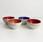 Pottery Barn Scoop Ice Cream 6 Bowls Set Of 4 Sorbet Sherbet Gelato Ceramic. Fixed Price $24.00.