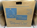 The Pampered Chef Simple Additions Small Bowl Caddy #1946 New In Box Metal Stand. Fixed Price $8.99.