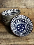 Set Of 6 Bia Ooh La Inch Cereal/ Soup/ Bowls Grey Blue White Colorful Bold. Fixed Price $39.95.