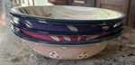 Set Of Three (3) Michal Sparks Soup Bowls 8.5" Estate Mind Garden Watercolor. Fixed Price $25.79.