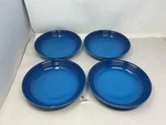 Creuset Stoneware Of 4 Pasta Bowls, 8.5" Each, Marseille. Fixed Price $69.95.
