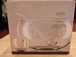 Lenox Tuscany Classics Punch Bowl Set With Cups & Ladle. Fixed Price $40.00.