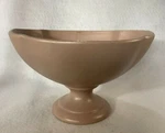 Vintage Royal Heager Pedestal Bowl Vase Peachy-pink Glaze #RG114. Fixed Price $19.99.