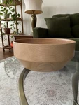 Woodbury Woodware Hand Turned Salad Bowl Shelburne Vt Vintage Serving. Fixed Price $24.99.
