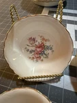 Homer Laughlin L52N8 Virginia Rose Pattern 5" Fruit Bowls - 4. Fixed Price $10.86.