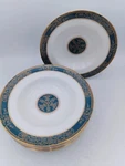8 X Royal Doulton Carlyle Rimmed Soup Bowls Very Good Condition 20.5CM. Fixed Price $129.95.